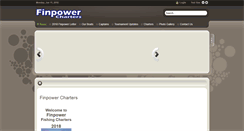 Desktop Screenshot of finpowercharters.com